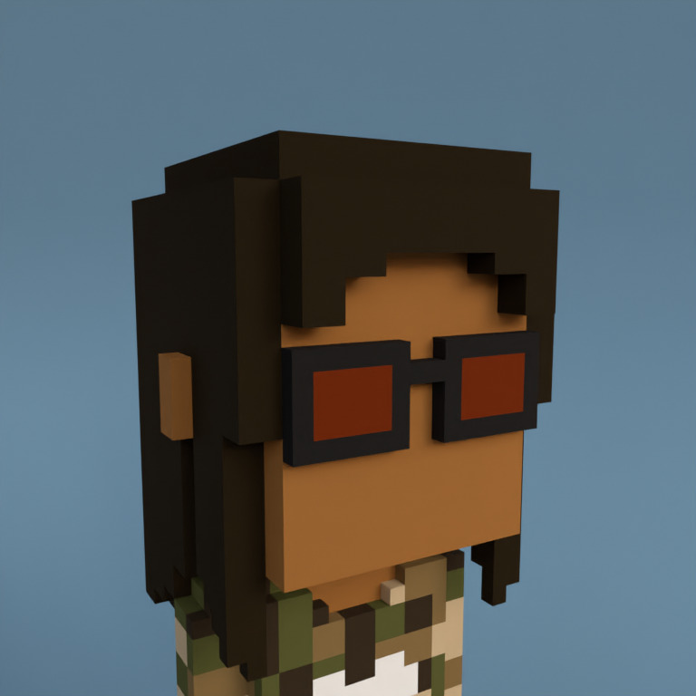 Meebit #1776 — Portrait