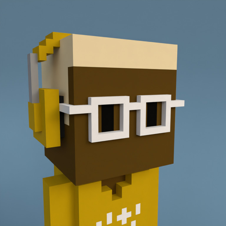 Meebit #1777 — Portrait