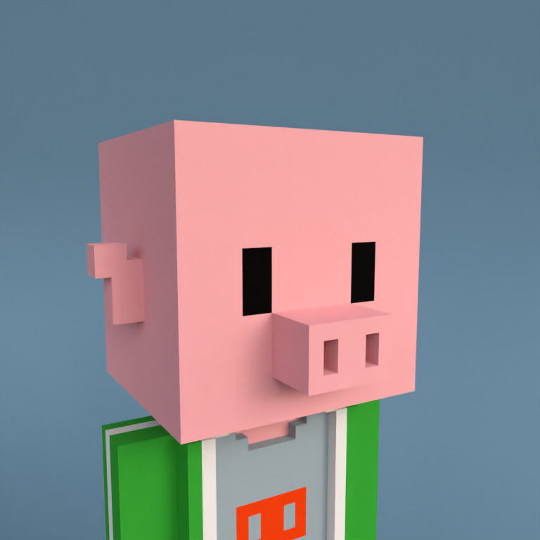 Meebit #1785 — Portrait