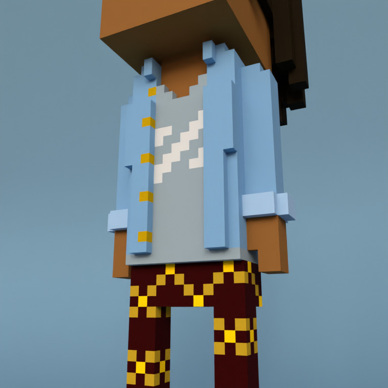 Meebit #1786 — Outfit