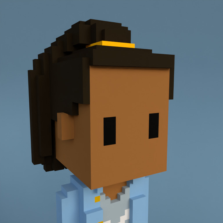 Meebit #1786 — Portrait