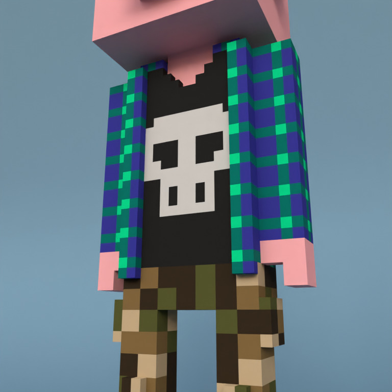 Meebit #1787 — Outfit