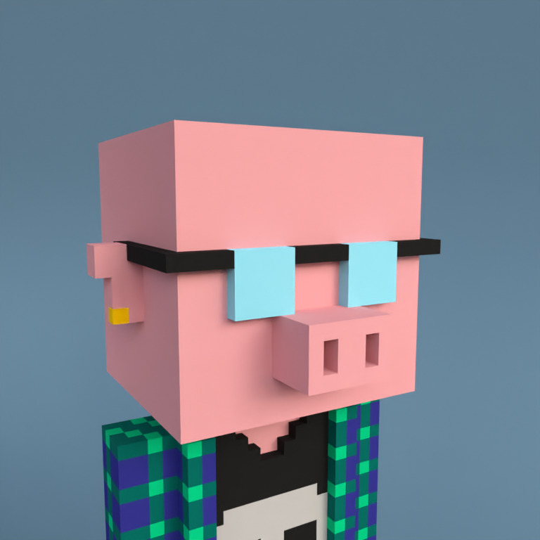 Meebit #1787 — Portrait