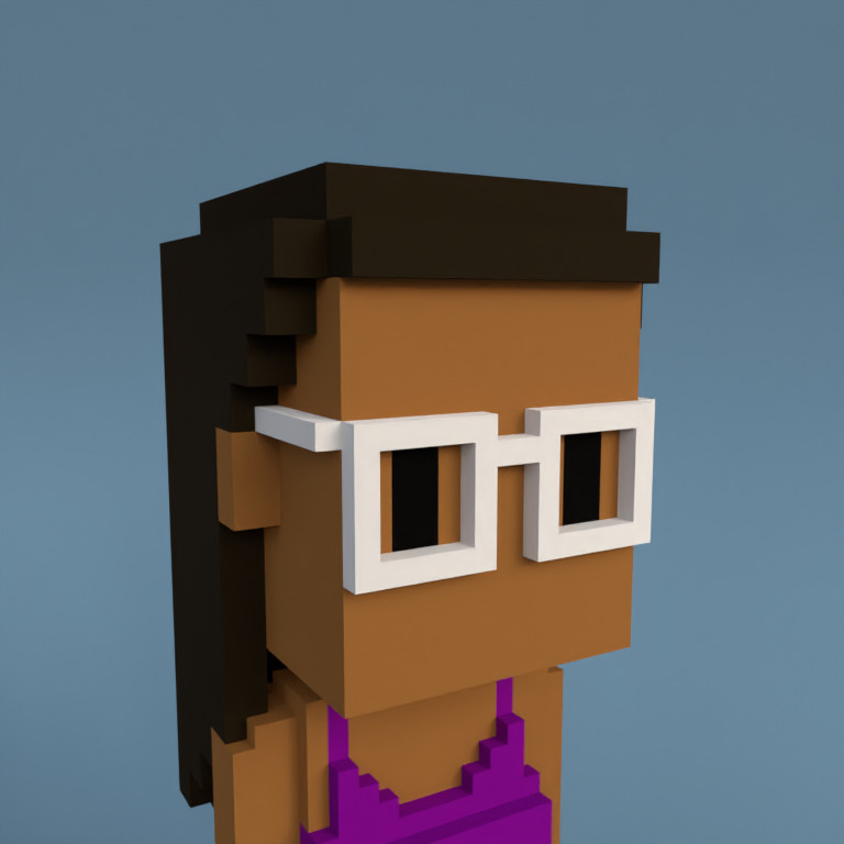 Meebit #1789 — Portrait