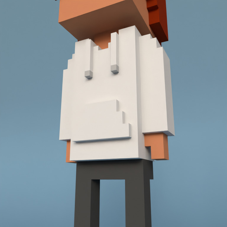 Meebit #1791 — Outfit