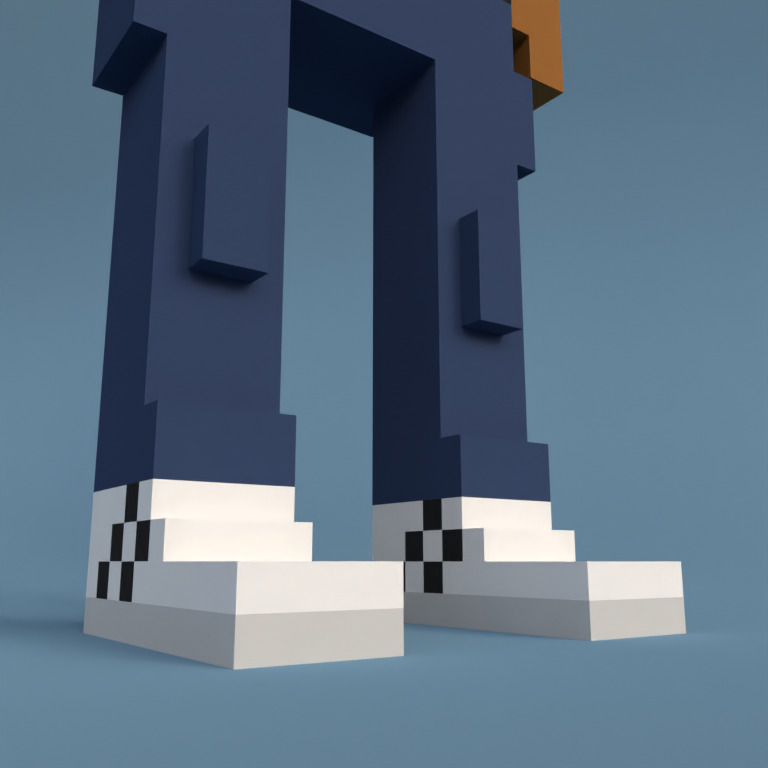 Meebit #1792 — Shoes