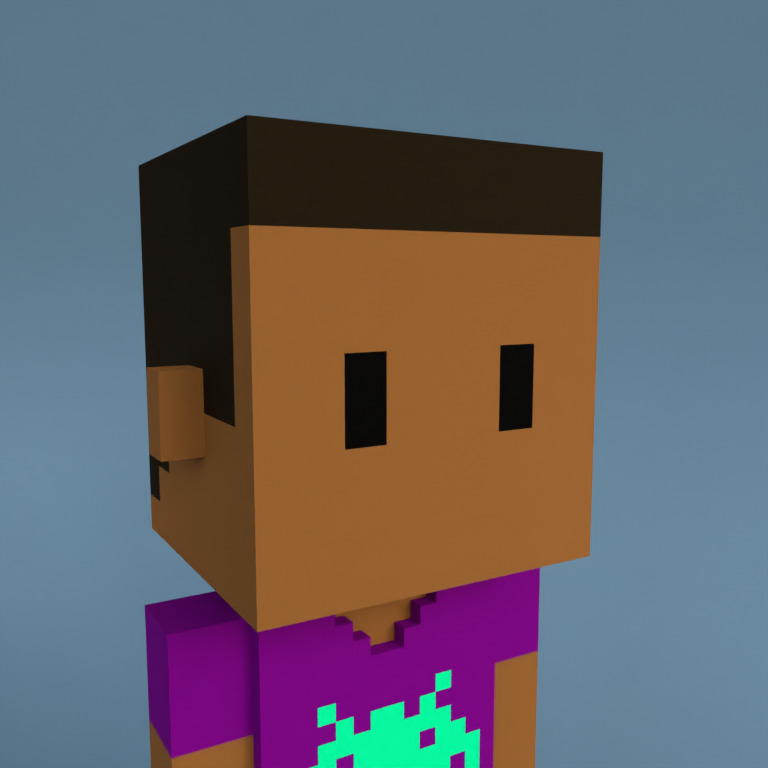 Meebit #1796 — Portrait