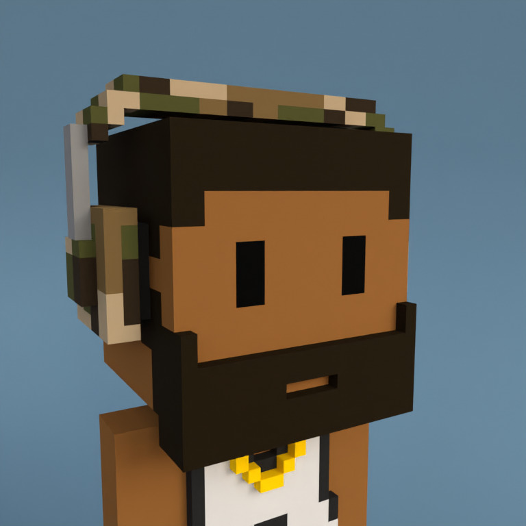 Meebit #1798 — Portrait