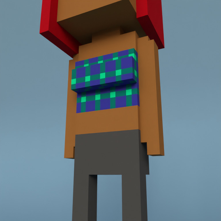 Meebit #1800 — Outfit