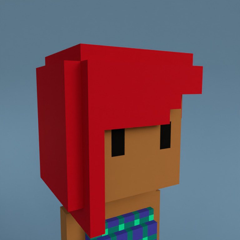 Meebit #1800 — Portrait