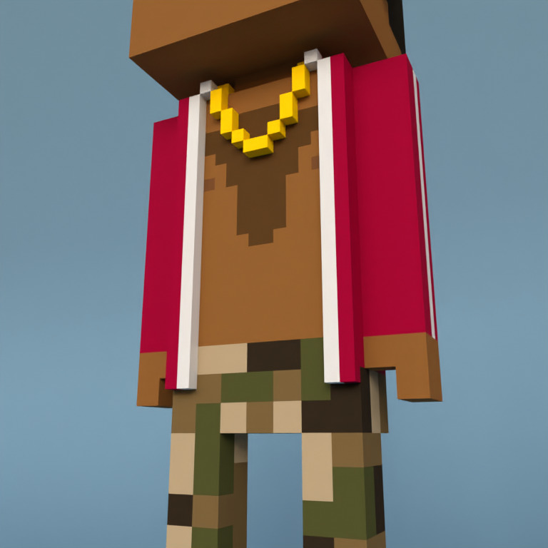 Meebit #1801 — Outfit