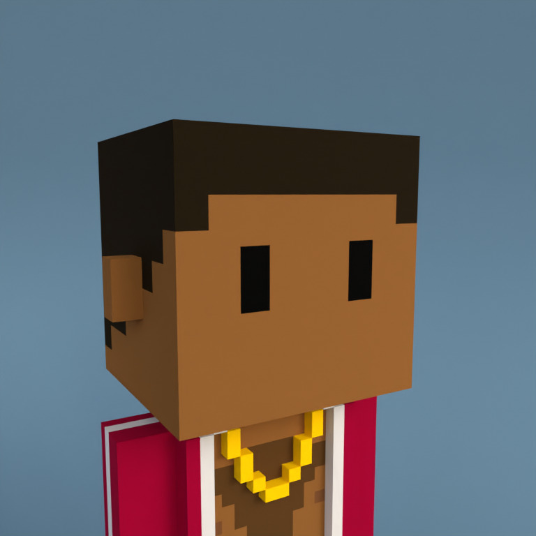 Meebit #1801 — Portrait