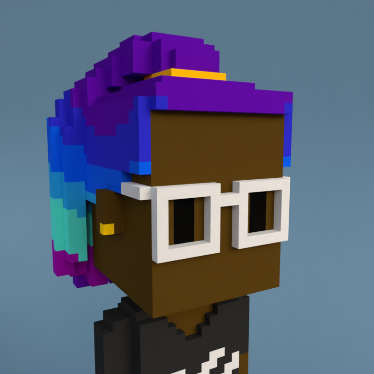 Meebit #1802 — Portrait