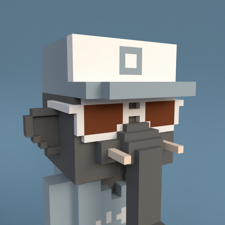 Meebit #1803 — Portrait