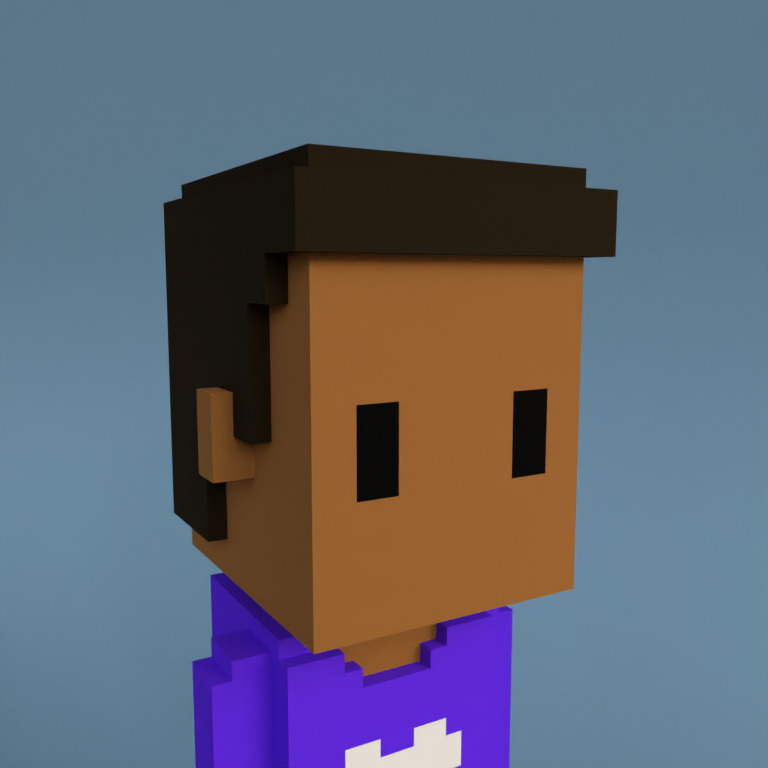 Meebit #1804 — Portrait