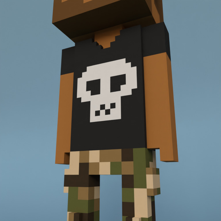 Meebit #1806 — Outfit