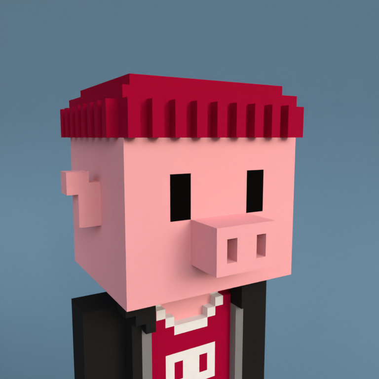 Meebit #1808 — Portrait