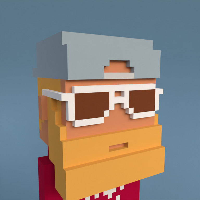 Meebit #1809 — Portrait