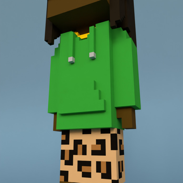 Meebit #1810 — Outfit