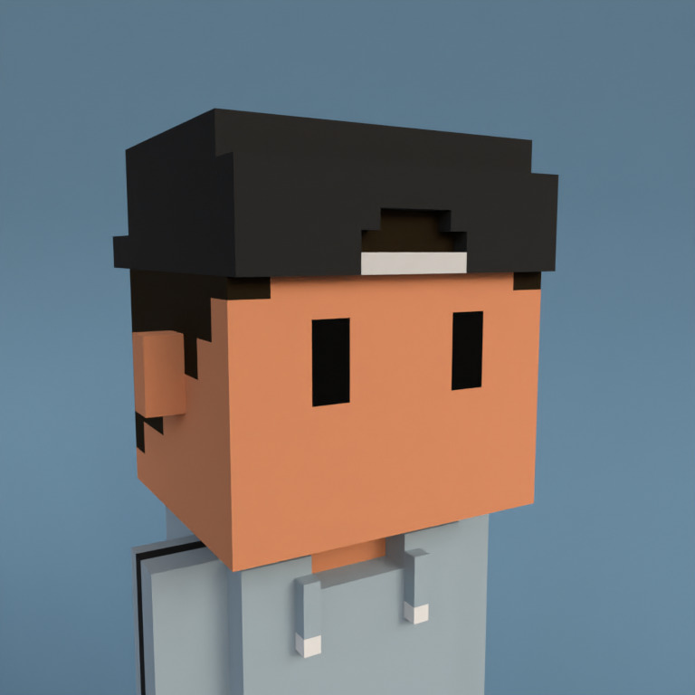 Meebit #1811 — Portrait