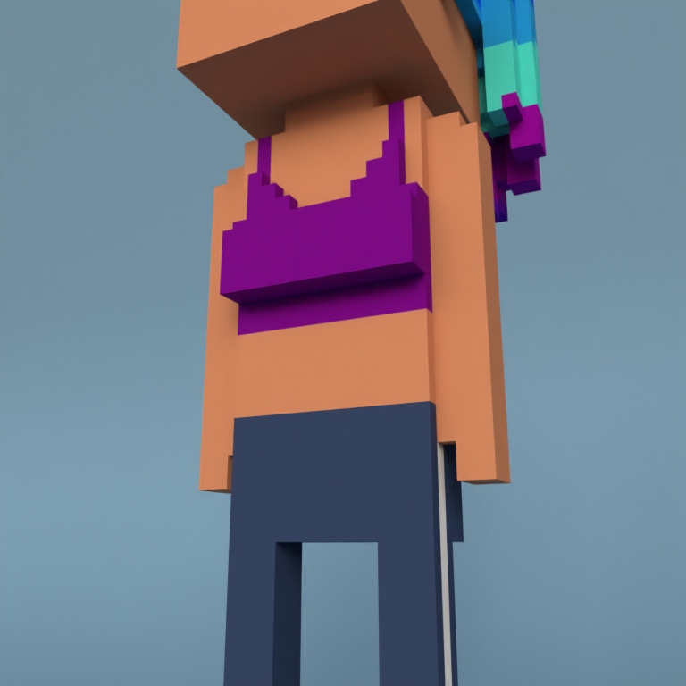 Meebit #1812 — Outfit