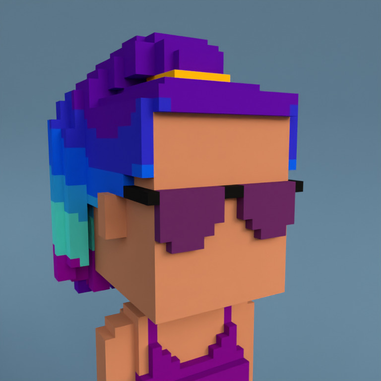 Meebit #1812 — Portrait