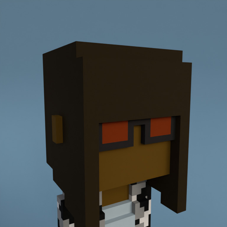 Meebit #1820 — Portrait