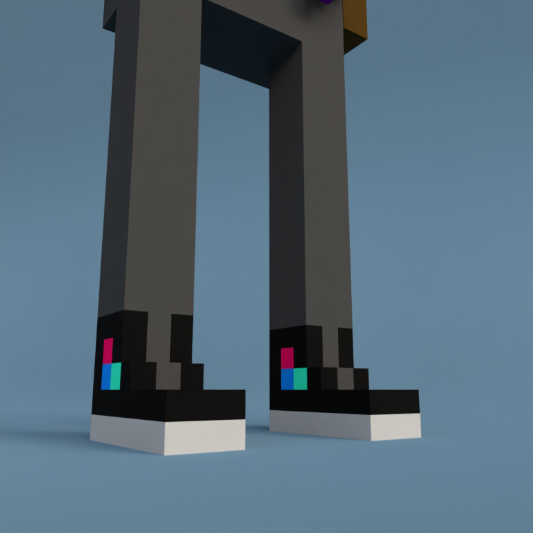 Meebit #1823 — Shoes