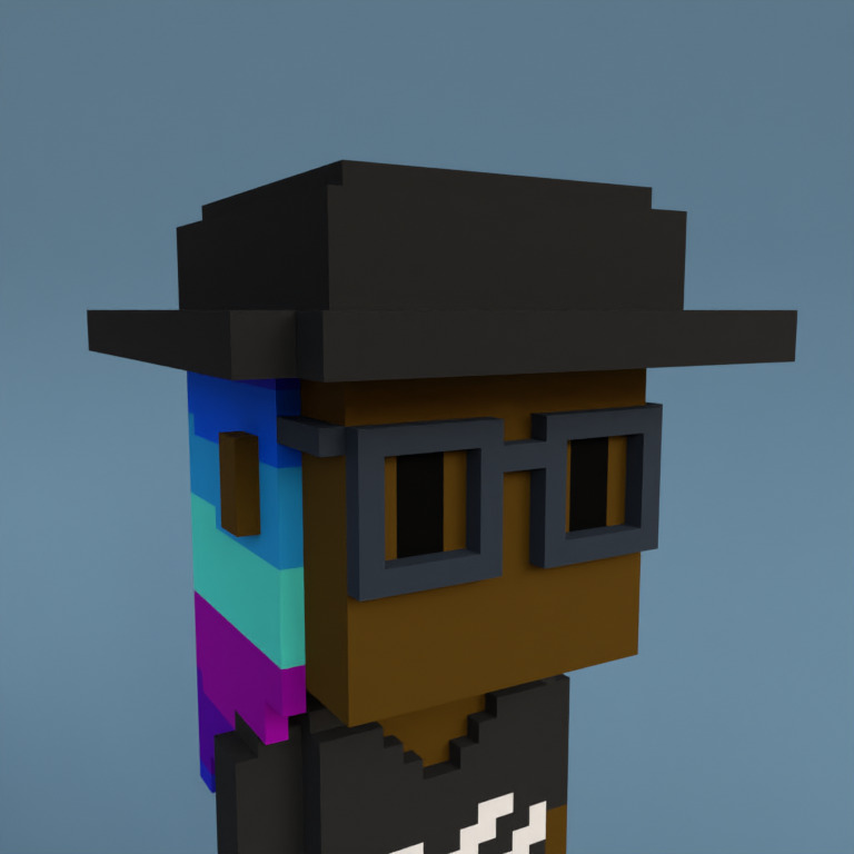Meebit #1824 — Portrait