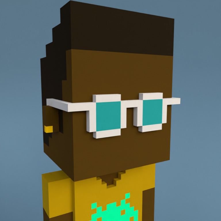 Meebit #1825 — Portrait