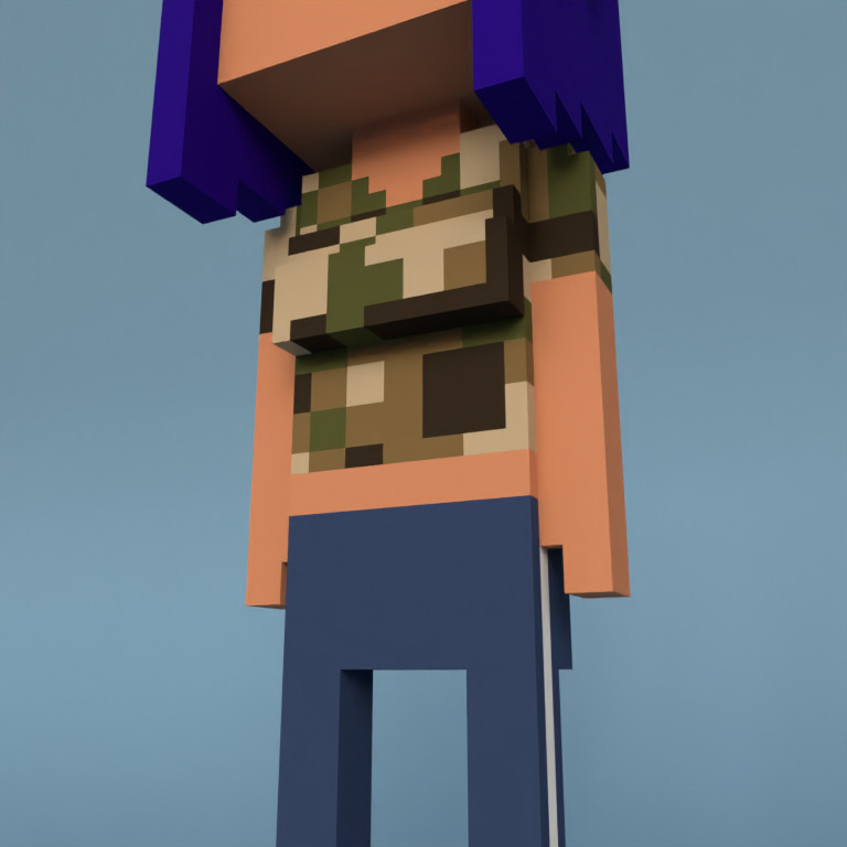Meebit #1828 — Outfit