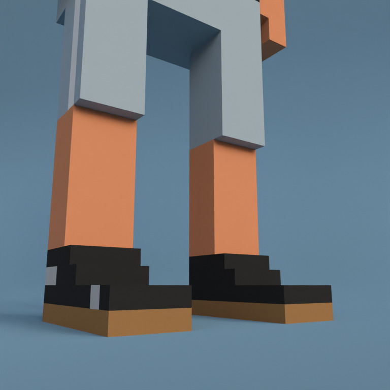 Meebit #1832 — Shoes