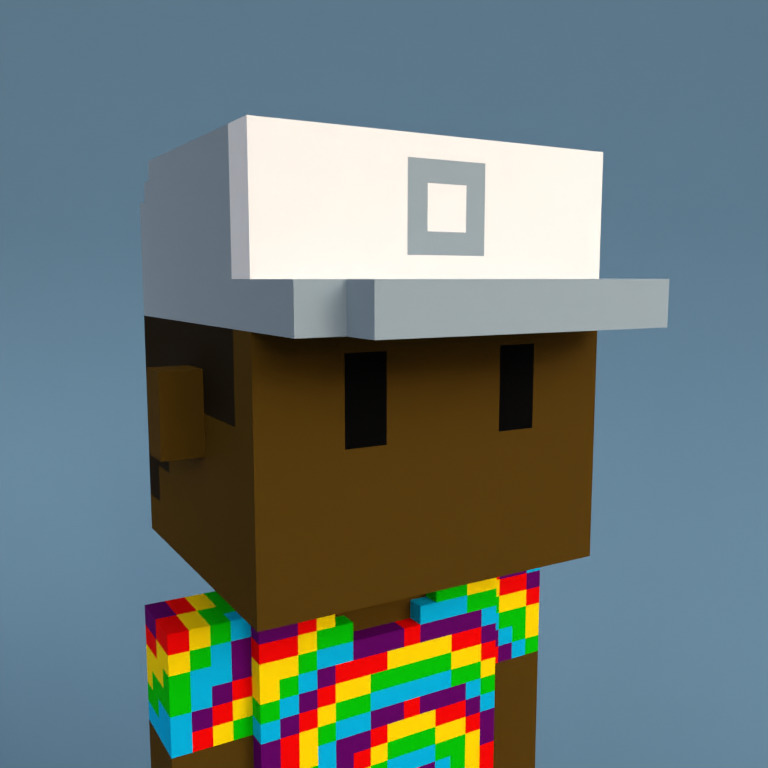 Meebit #1833 — Portrait