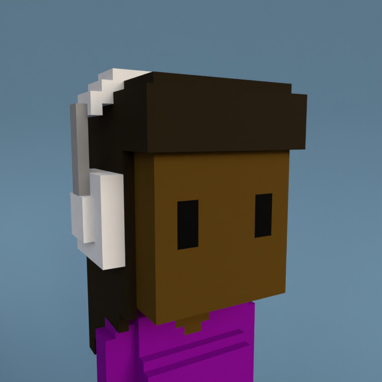 Meebit #1834 — Portrait