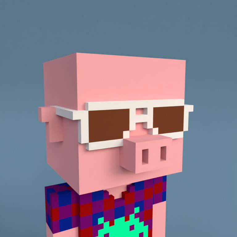 Meebit #1840 — Portrait
