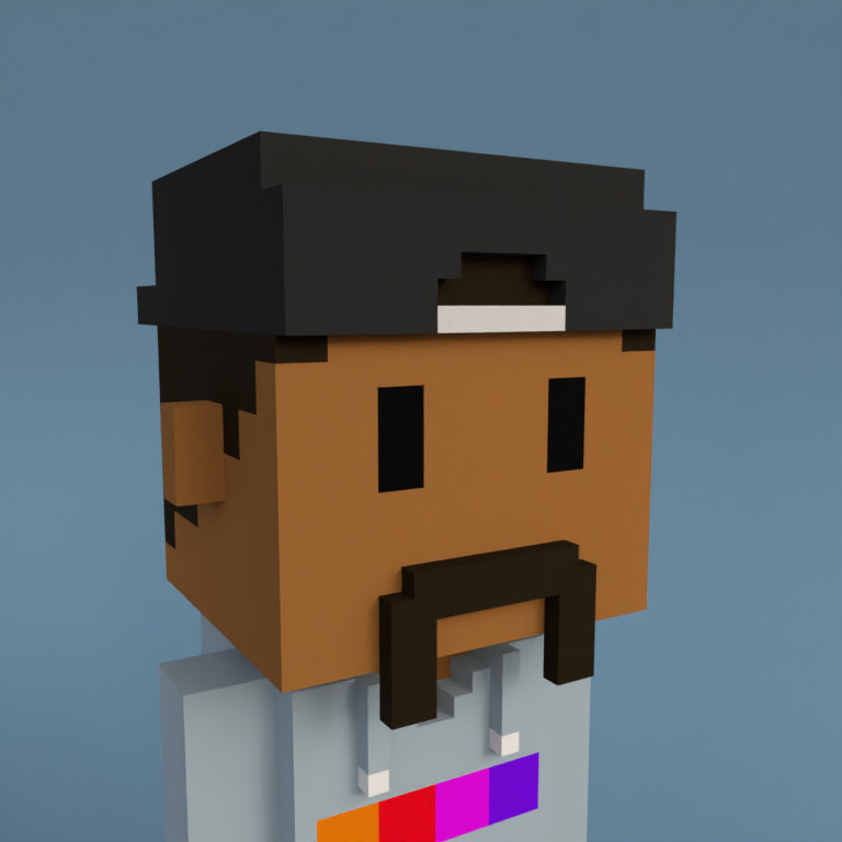 Meebit #1843 — Portrait