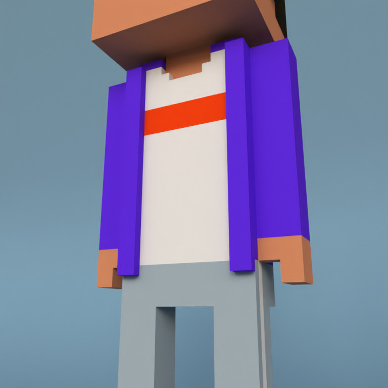 Meebit #1851 — Outfit
