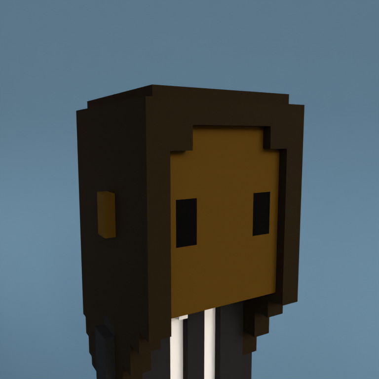 Meebit #1852 — Portrait