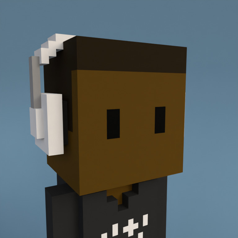 Meebit #1853 — Portrait