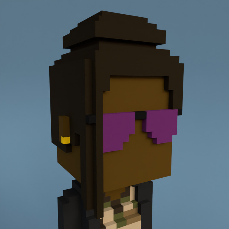 Meebit #1857 — Portrait