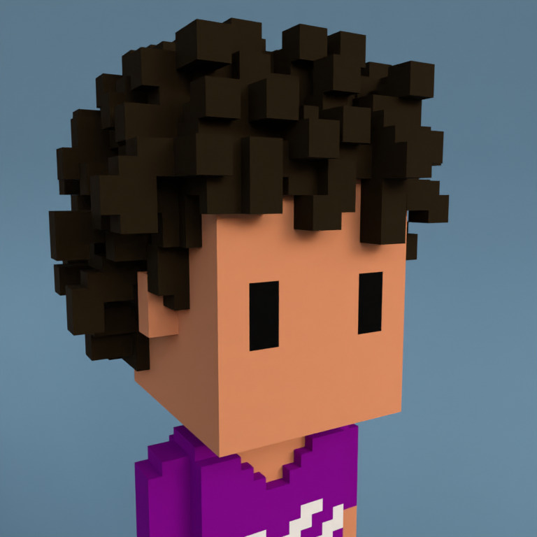 Meebit #1858 — Portrait
