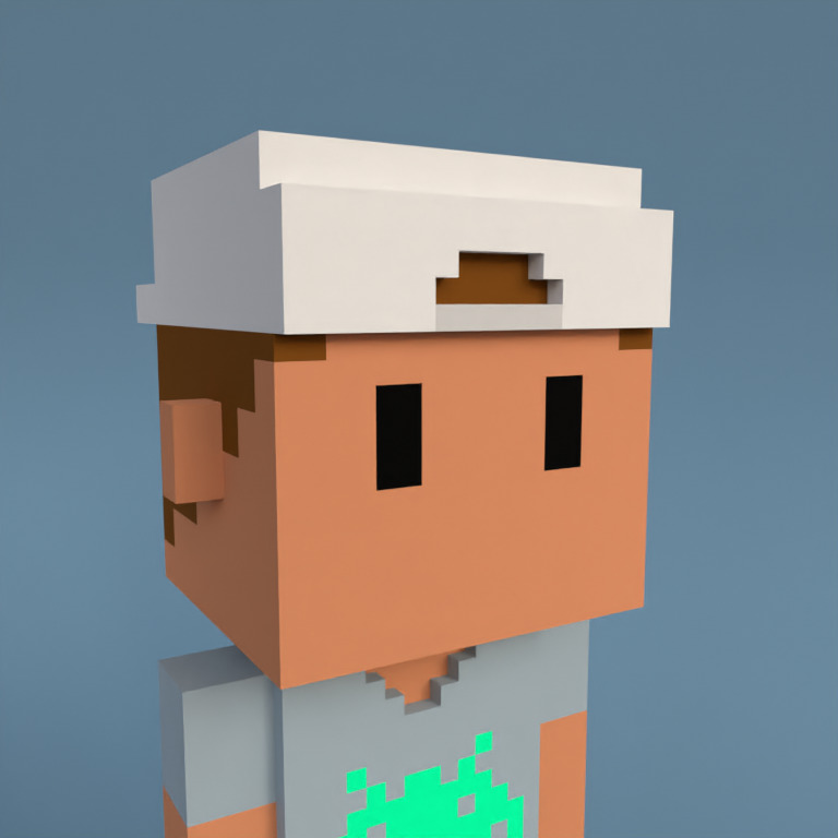 Meebit #1864 — Portrait