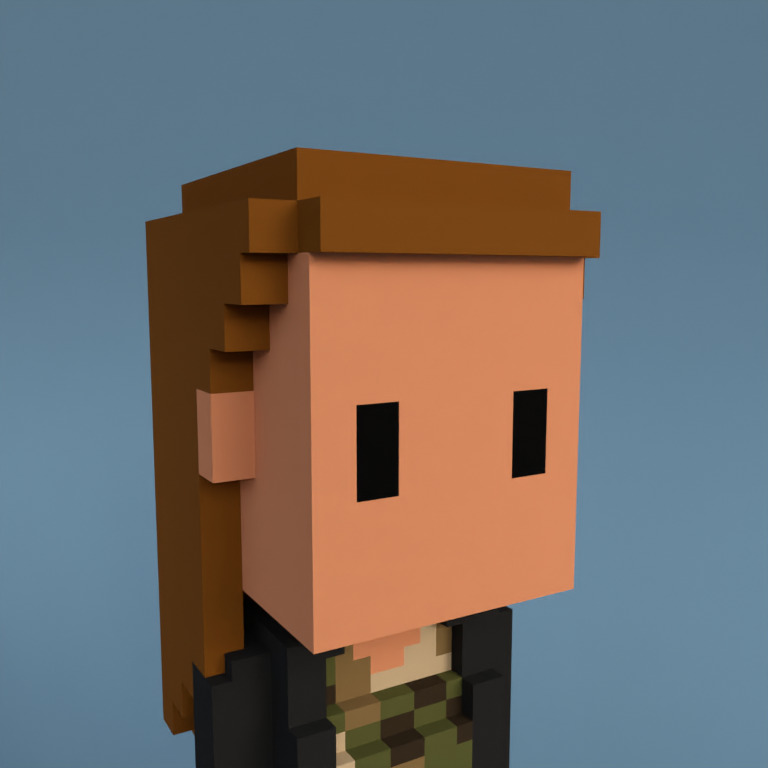 Meebit #1869 — Portrait