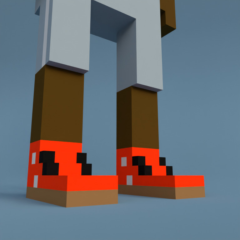 Meebit #1875 — Shoes