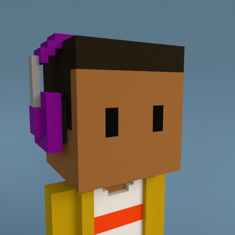 Meebit #1886 — Portrait