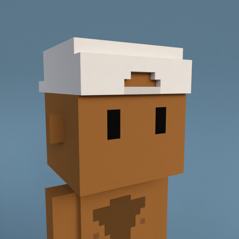 Meebit #1887 — Portrait