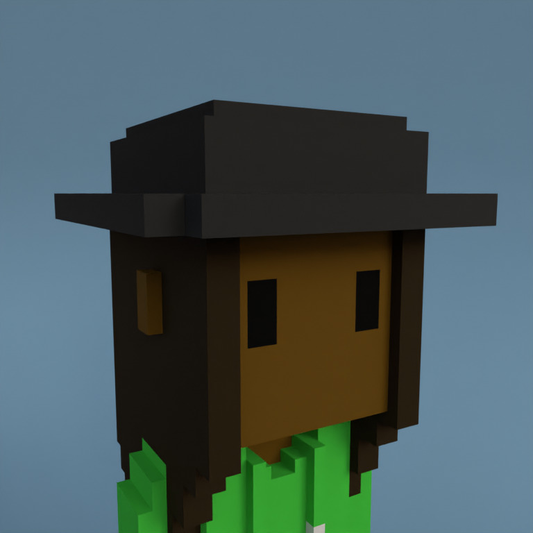 Meebit #1902 — Portrait