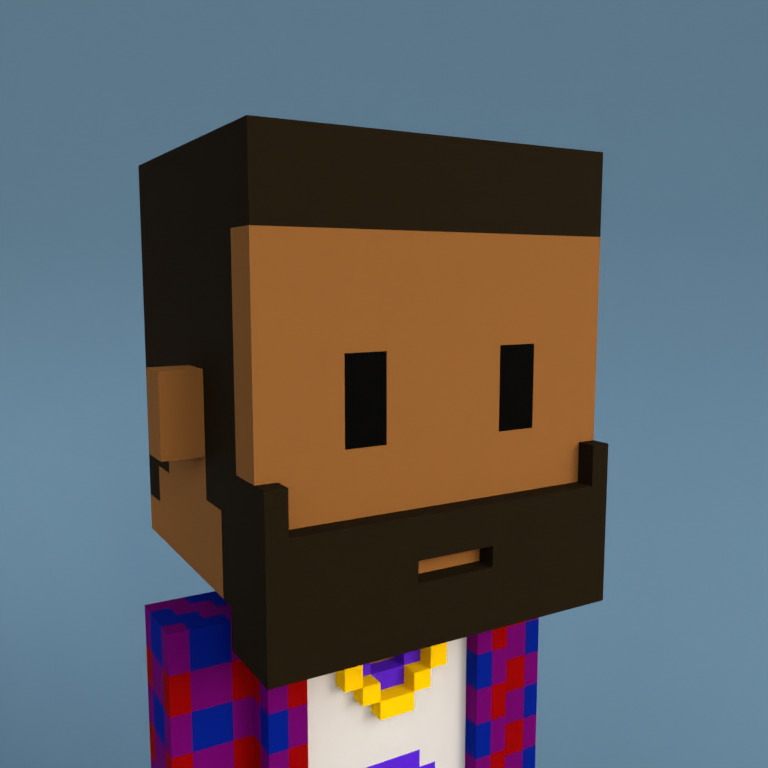 Meebit #1910 — Portrait
