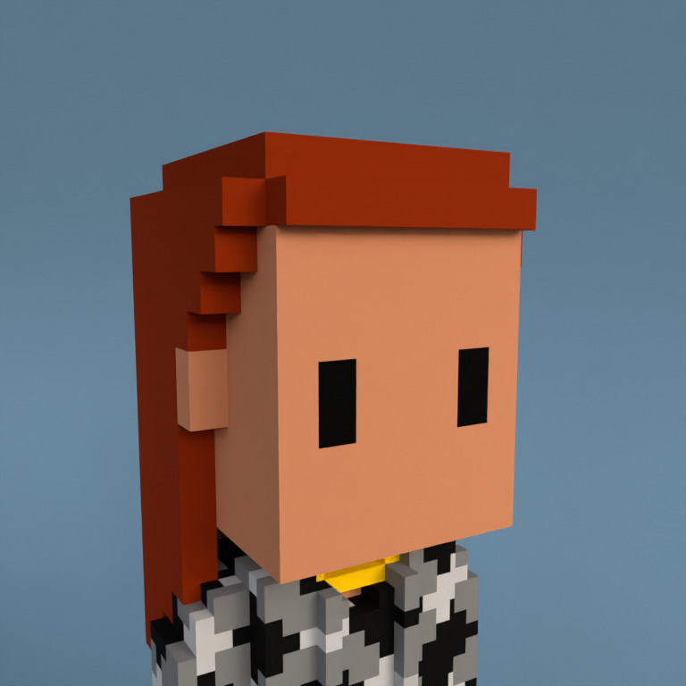 Meebit #1912 — Portrait