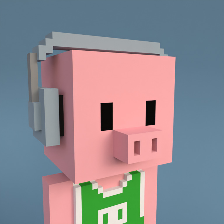 Meebit #1923 — Portrait